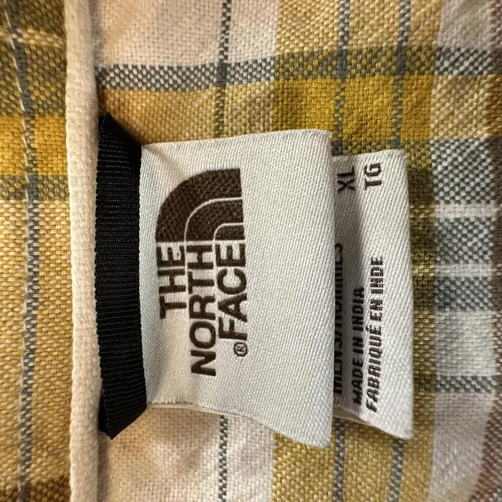 The North Face Men's XL Cotton Plaid Shirt -‎ Casual & Stylish - 37